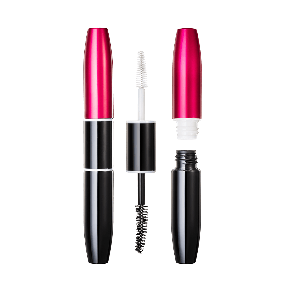 Dobbel flaske tom aluminium mascara tubebeholder HM1108