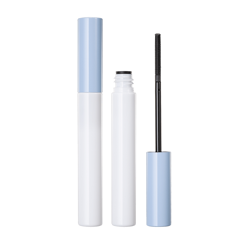 Rund tom Mascara Tube-beholder med metallbørste HM1181